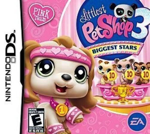 Littlest Pet Shop 3 - Biggest Stars - Pink Team (USA) Game Cover